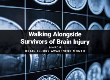 MRI scan of the human brain used to evaluate neurological conditions such as traumatic brain injury.